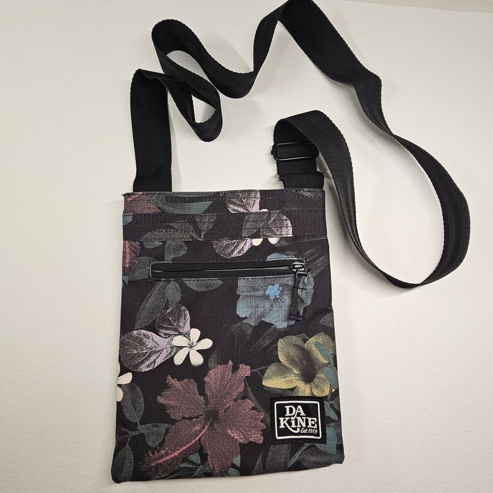Dakine Jive Crossbody Purse Handbag - Tropic Dusk - Dark Floral 08220095